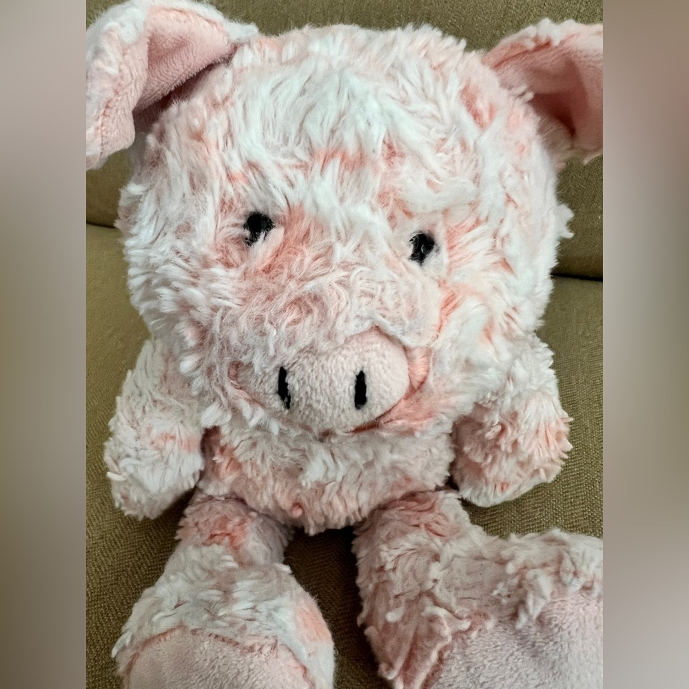 RARE! Curly Twirly JellyCat pig - Picture 9 of 12